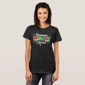 人事部チームの新学期 HRクルー Tシャツ (正面フル)