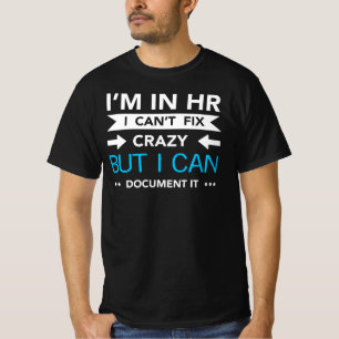人事部引用文文書熱狂するTシャツ Tシャツ