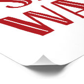 人事部長サンタが見ている優しい ポスター (コーナー)