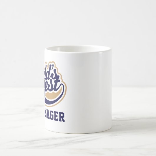 人事部長人事部の世界の贈最高の与 コーヒーマグカップ (中央)