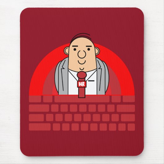 人事部 マウスパッド (正面)