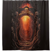 人事 シャワーカーテン (正面)