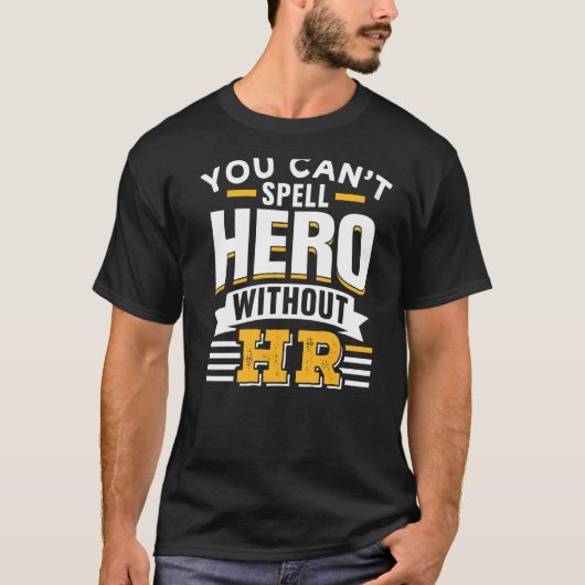 人事Emなしには英雄の呪文は許されない Tシャツ (正面)