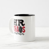 人事HRカオスコーディネーター ツートーンマグカップ (正面左)