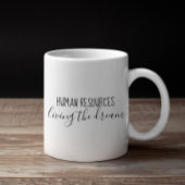 人事HR夢のユーモア事務所を生きる コーヒーマグカップ