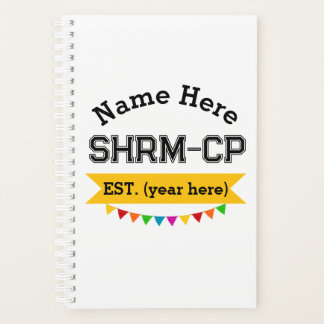 人事SHRM-CPギフトパーソナライズされた プランナー手帳