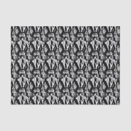 人体の建築者の堅いジーンズの芸術のためのティッシュペーパー 薄葉紙 (正面)