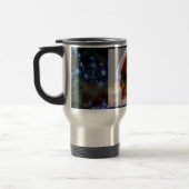 人体ロボット: 頭脳聡明な科学の生物学の心 トラベルマグ (左)