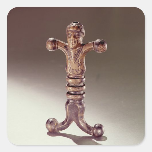 人体剣の柄 スクエアシール (正面)