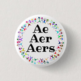 人体図の円の中のAe Aer Aersの代名詞 缶バッジ