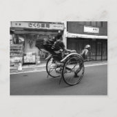 人力日本の車 ポストカード (正面)