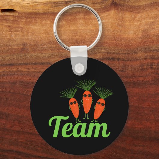 人参おもしろい キーホルダー (正面)