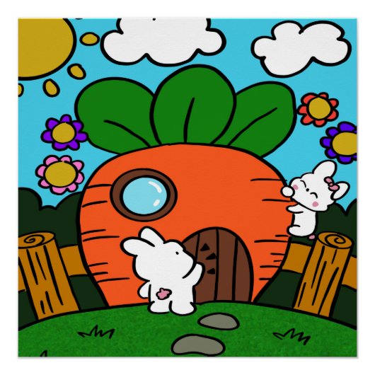 人参の家 ポスター (正面)