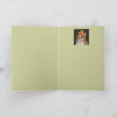 人参カード付きリス カード (内部)