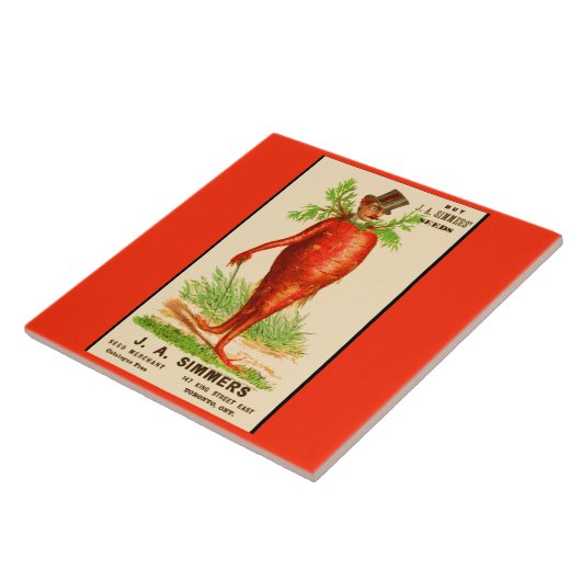 人参ビクトリアン業者 タイル (側面)