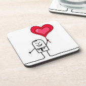 人及びハート コースター (左側)