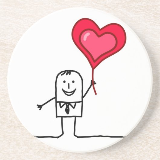 人及びハート コースター (正面)