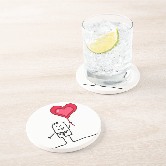 人及びハート コースター (側面)