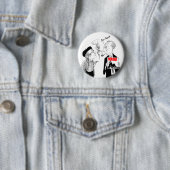 人及びマーセル"Doo-Dahか"。 Pin -ベンWickey著芸術 缶バッジ (インサイチュ)