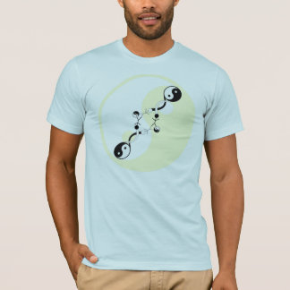 人及びユニセックス-二元性 Tシャツ