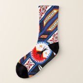 人及び女性のソックス(戦争馬の盾) ソックス (左外側)