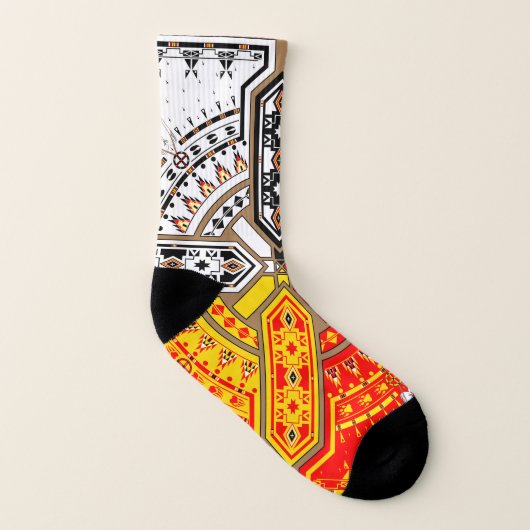 人及び女性のソックス(4方向) ソックス (左内側)