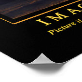 人口動態ポスター…想像力 ポスター (角)