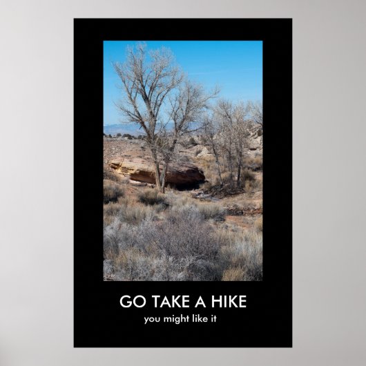 人口増加ポスターを取りに行く ポスター (正面)