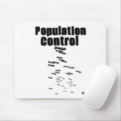 人口抑制 マウスパッド (マウス)