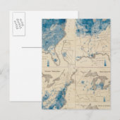 人口統一された州国勢調査2 ポストカード (正面/裏面)