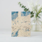 人口統一された州国勢調査2 ポストカード (スタンド正面)