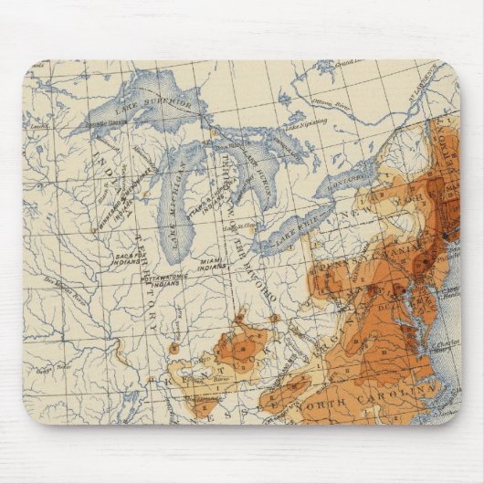 人口1,800人 マウスパッド (正面)