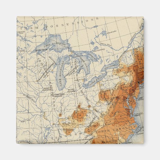 人口3人1800 マグネット (正面)