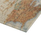 人口、米国、18901900の増加の25密度 カッティングボード (角)