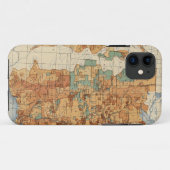 人口、米国、18901900の増加の25密度 Case-Mate iPhoneケース (裏面(横))