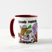 人喰いと瞬殺 マグカップ (正面左)