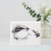 人型の雌犬 ポストカード (スタンド正面)