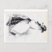 人型の雌犬 ポストカード (正面)