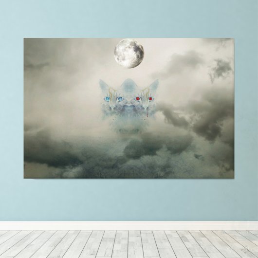 人子 キャンバスプリント (インサイチュ (ウッドフロア))