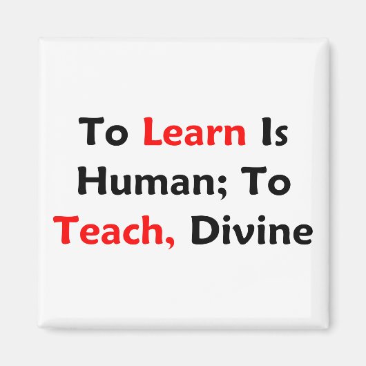 人学物は人で教えす マグネット (正面)