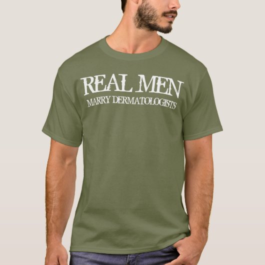 人実在が皮膚科医と結婚する Tシャツ (正面)