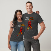 人実在は火と戦う Tシャツ (ユニセックス)