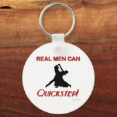 人実在は速力が有る キーホルダー (正面)