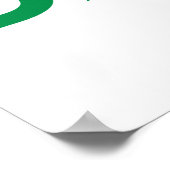 人実在は食物を洗う ポスター (角)