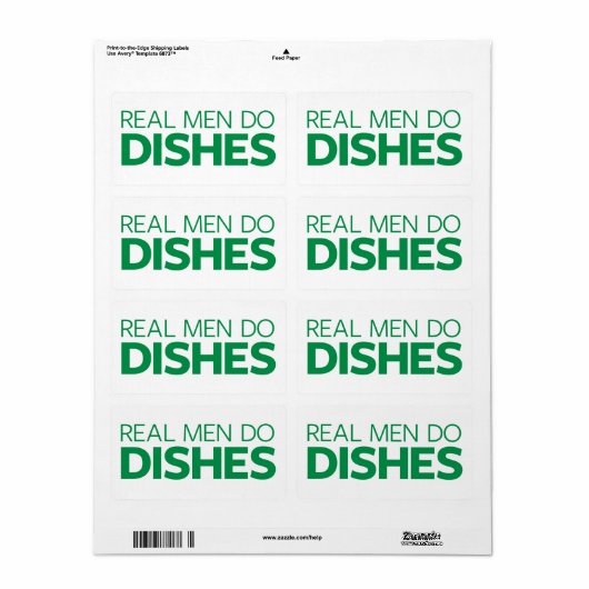 人実在は食物を洗う ラベル (フルシート)