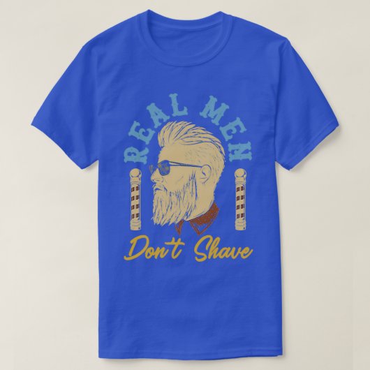 人実在はTシャツを剃らない Tシャツ (デザイン正面)