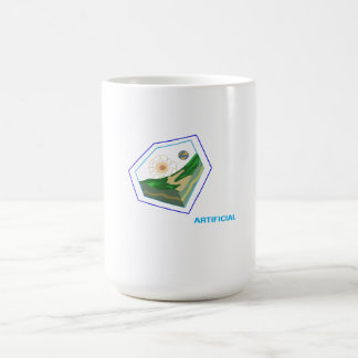 人工の交差点を探索する コーヒーマグカップ