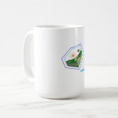 人工の交差点を探索する コーヒーマグカップ (正面左)