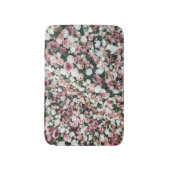 人工カラフル花:背鮮やか景 バスマット (正面縦)