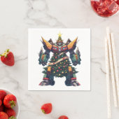 人工クリスマスツリーロボット スタンダードカクテルナプキン (インサイチュ)